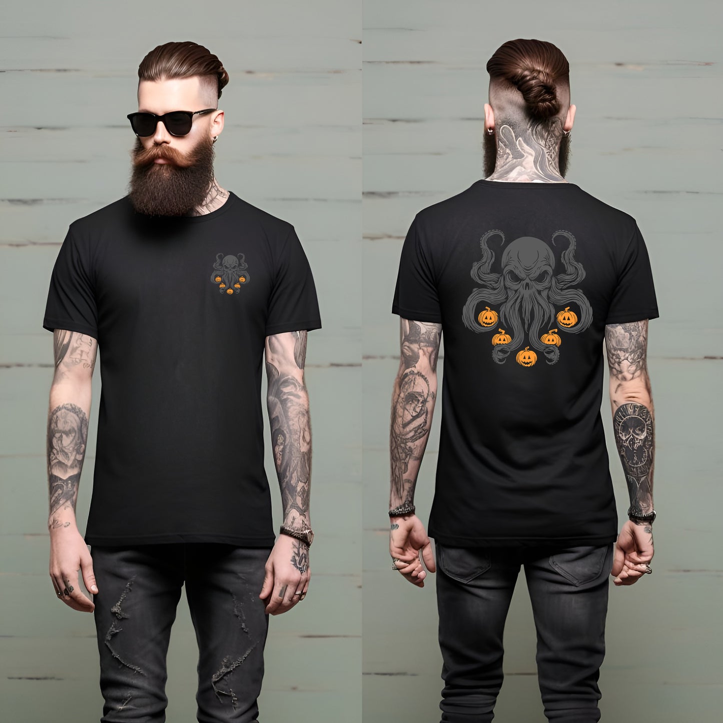 Halloween Kraken T-Shirt