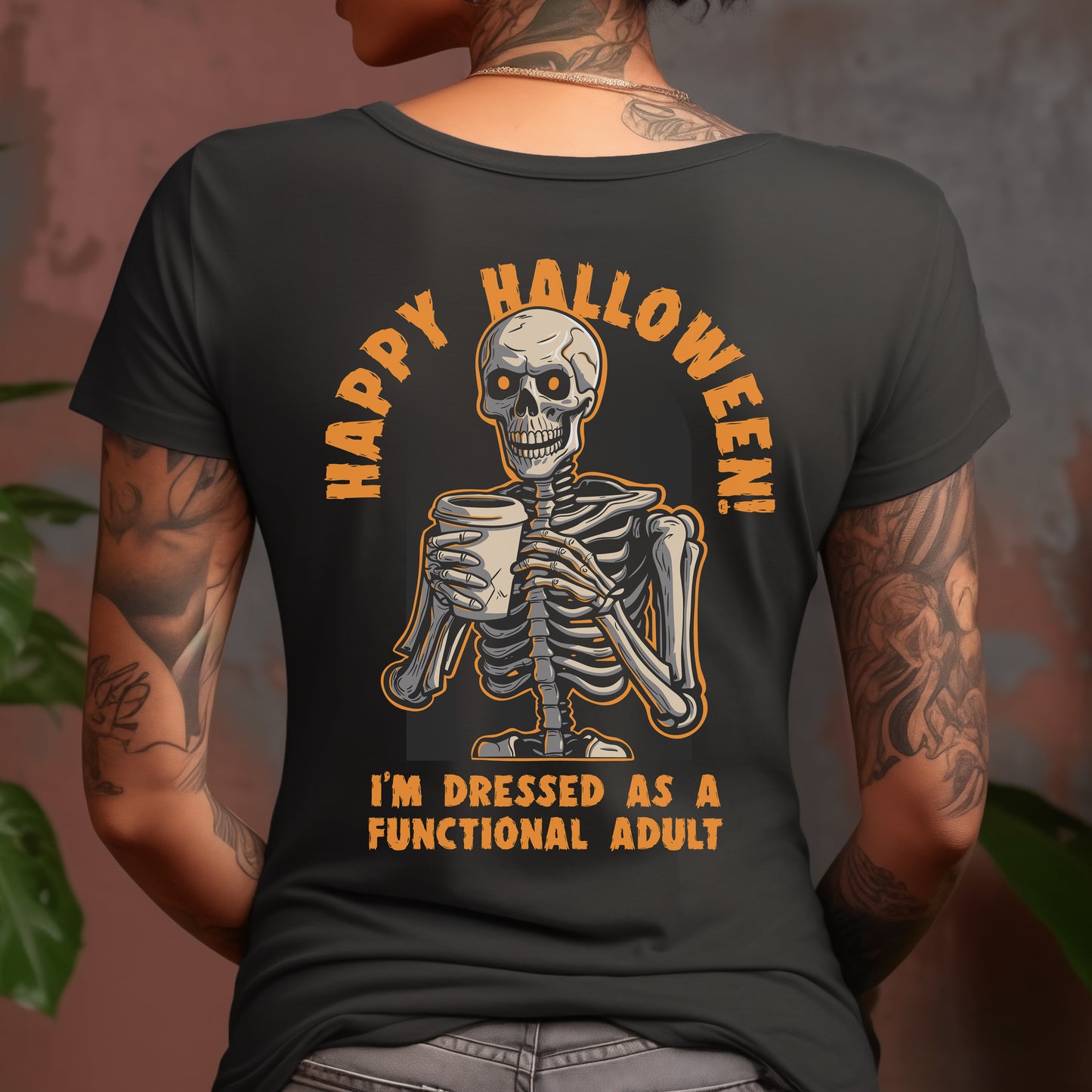 Happy Halloween - I'm Dressed as a Functional Adult T-Shirt