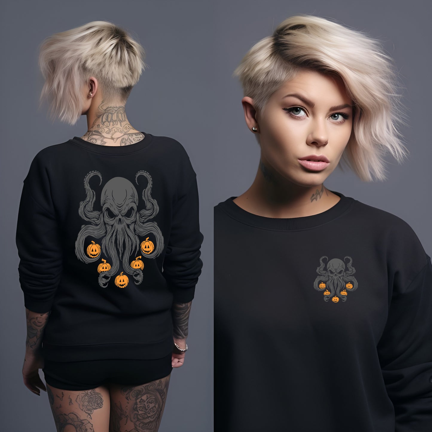 Halloween Kraken Sweatshirt